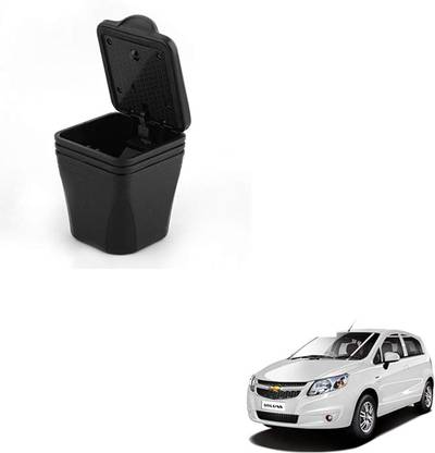 SEMAPHORE Black Plastic Ashtray