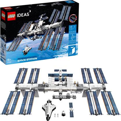 LEGO Ideas International Space Station 21321 Building Kit for Display (864 Pieces)