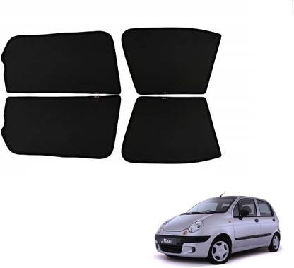 KOZDIKO Non Magnetic Half Shades for Chevrolet Matiz Car Curtain