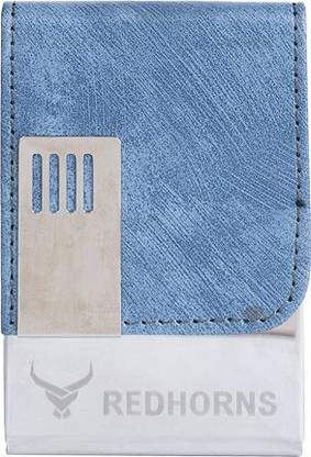 REDHORNS Stainless Steel Card Case Holder 7 Card Holder