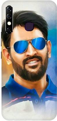 Bluvver Back Cover for Infinix Hot 8, X650C, Printed Ms Dhoni,Mahendra Singh Dhoni Back Cover