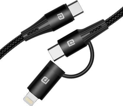 Portronics Lightning Cable 2 A 1 m Konnect J3