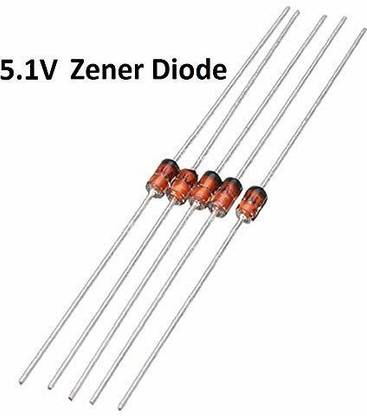 R&D 5V ZENER DIODE (Pack of 5) Electronic Components Electronic Hobby Kit
