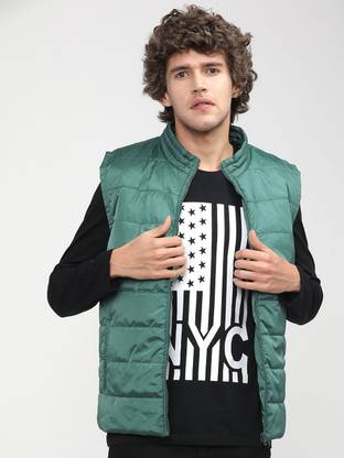 HIGHLANDER Sleeveless Solid Men Jacket