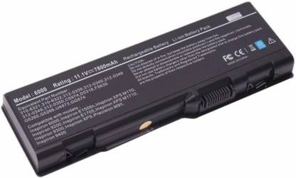 SellZone Laptop Battery For Inspiron 6000 9200 9300 9400 Precision M6300 M90 6 Cell Laptop Battery 6 Cell Laptop Battery