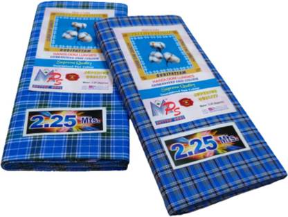 Mps cotton cool Checkered Multicolor Lungi