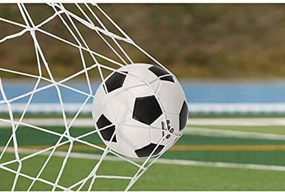 Amz Sports Nets Goal Net Football Polyethylene Training Post Nets (White Blue, 13FtX8Ft.X6Ft.) Football Net