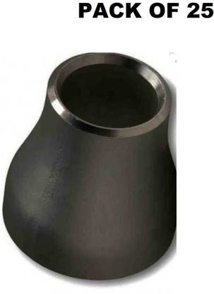 BPS Fire Mild Steel Welded MS Seamless Reducer Pack of 25 2-Way Reducer Pipe Joint