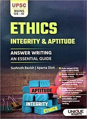 Unique - Ethics, Integrity & Aptitude - Answer Writing: An Essential Guide - UPSC Mains - GS - IV (English Medium)