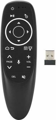 RKTech G10S G10S Pro Backlit Fly Air Mouse Smart Voice Remote Control Wireless Gyro Sensing Smart Remote Control IR Learning Latest Backlit Version for Android TV Box, Mini Pc UNIVERSAL Remote Controller