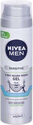 NIVEA MEN SENSITIVE 3 DAY BEARD SHAVING GEL