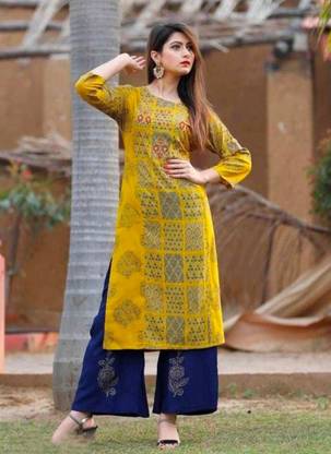 Women Kurta and Pant Set