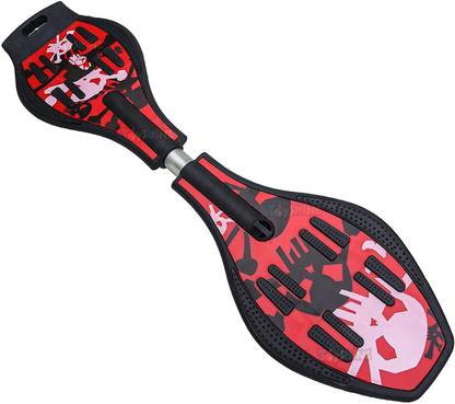 Wide Heaven Highly Flexible Heavy Duty Cruiser Board | Wave Board | Caster Board | Ripstick | Skate Board 30 X 9 Inch for Beginners or Professional with LED Flash Lights PU 80mm Wheels 30 inch x 9 inch Skateboard