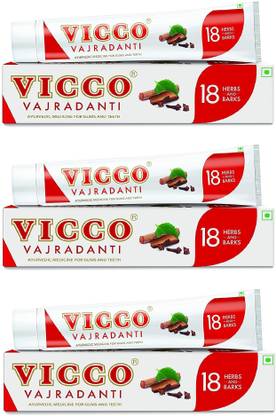 VICCO VAJRADANTI Toothpaste - 3 x 100g Packs Toothpaste