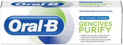 Oral-B INTENSE CLEANSING GUMS PURIFY TOOTHPASTE IMPORTED Toothpaste