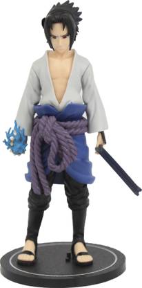 OFFO Naruto Anime Sasuke Uchiha - D Action Figure [18 cm] for Home Decors, Office Desk and Study Table