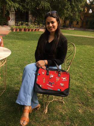 Roseate Dog print Laptop bag with detachable strap Laptop Sleeve/Cover