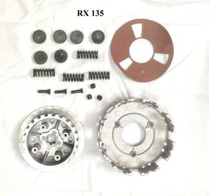 D'Mega Mart Rx 135 Clutch Hub Clutch Bell Set Bike Clutch Cover