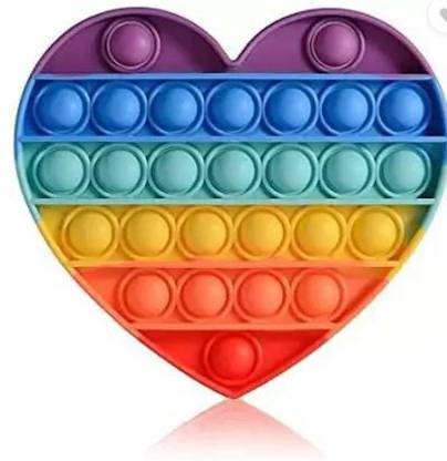 ebuy HEART SHAPE POPIT TOY Party & Fun Board Game