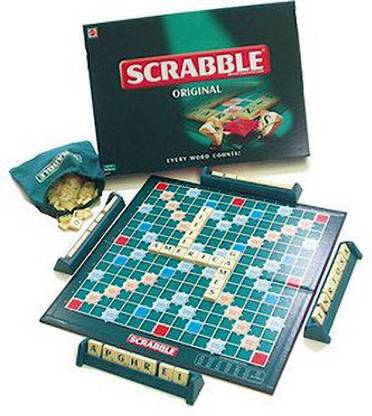 Gadget Mart Scrabble Original Spelling Game for Kids and Adults Word Games