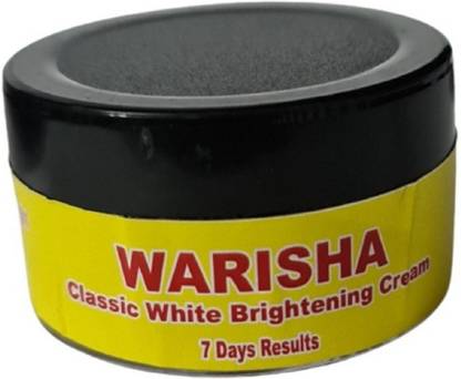 WARISHA Classic white skin whitening brightening cream new big pack 7 days guaranteed result