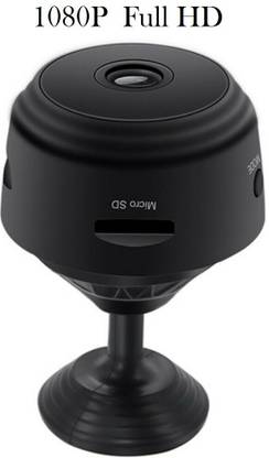 SIOVS Mini WiFi Spy IP Hidden Wireless 1080p Full HD Ready CCTV Security with Motion Detection/Night Vision Built-in Battery Supports 64GB SD Card Security Camera