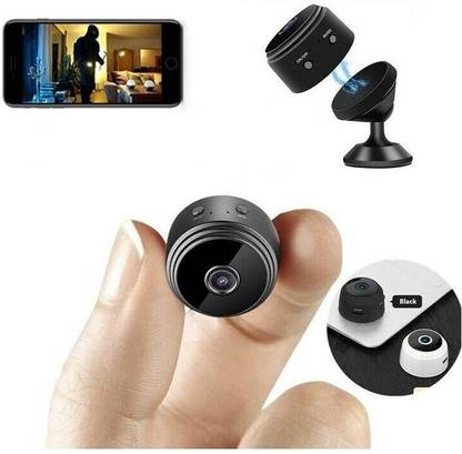 AVOIHS Mini Wifi Full HD Spy Hidden 1080P Full HD Wireless CCTV IP Camera For Home Spy Camera with Motion Detection Night Vision for Home, Car, Drone, Office Security Camera