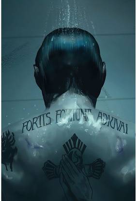 John wick back tattoo poster REDCLOUD Paper Print