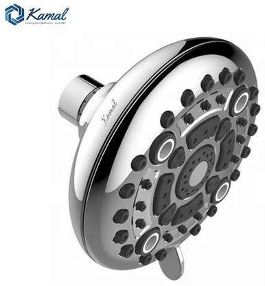 कमल Overhead Romano 6 Spray Modes Durable ABS Plastic 122Cm Water Saving Without Arm शावर हैड