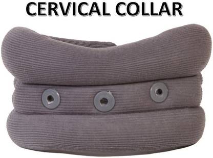ORANCLE CARE Adjustable Soft Cervical Collar for Extra Support & Relieves Pain in Neck (GREY) Neck Support