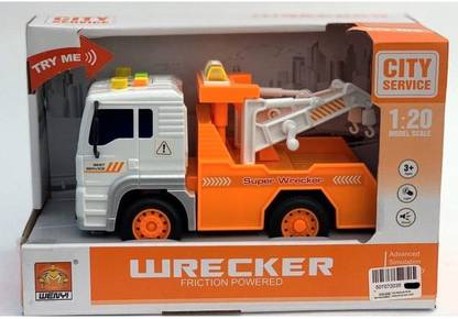 WHITE POPCORN CITY SERVICE WRECKER