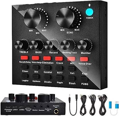 KH V8 Sound Card 01 Audio Interface