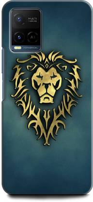 वॉलक्राफ्ट बैक कवर Vivo Y21T, V2135 LION, THE KING OF JUNGAL, LION FACE के लिए