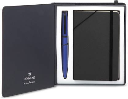 Pennline ATLAS PEN & A6 NOTEBOOK COMBO A6 Gift Set ruled 160 Pages
