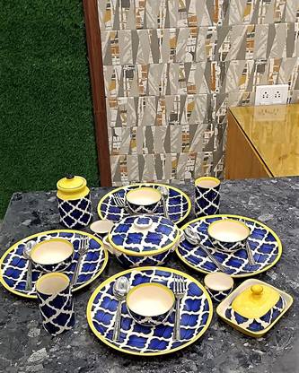 caffeine Ceramic Dinner Set