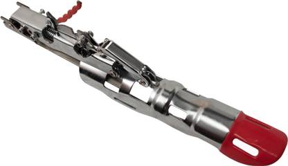 FISHING GALLERY 360 degree Adjustable F-S-75# Red, Silver Fishing Rod