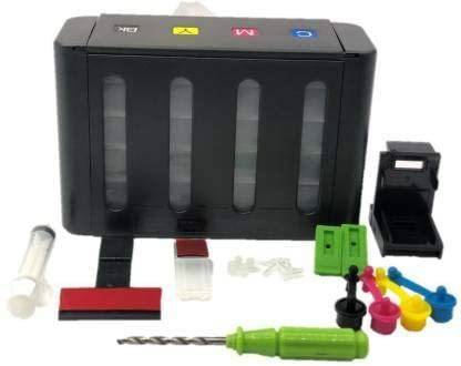 trendvision CISS TANK FOR USE IN HP 805 & 805XL INK CARTRIDGE FOR in HP Deskjet 1210, 1211, 1212, 1213, 2330, 2331, 2332, 2333, 2720, 2721, 2722, 2723, 2729; HP Deskjet Plus 4121, 4122, 4123- PRINTERS Black Ink Toner