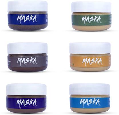 मासका Peanut Butter Variety Mini Trial Taster Hamper - Smooth | Crunchy | Chocolate salvation | Choco - Crunch Peanut Butter | Try 6 Flavours | Pack of 6| (70gm Each) 420 g