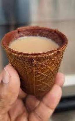 sm shop Yummy Edible Tea Cup 90ml, Flavor: Butterscotch / Coffee Cup / Butterscotch Flavored Biscuit Cup (Sip Your Tea & Bite Your Cup) - pack of 40 cups. Paper Tumbler (90 ml, Pack of 40) Paper Tumbler