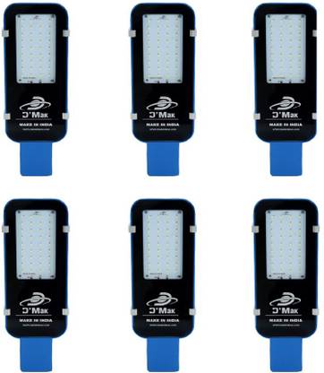 D'Mak 20 Watt Ultra Slim LED Street Light (White) - Set of 06 Flood Light Outdoor Lamp
