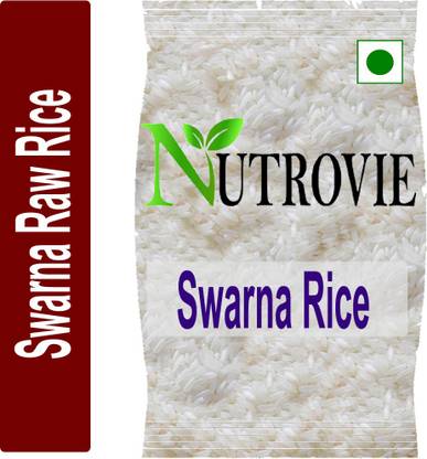 Nutrovie Premium Quality Swarna  Rice Basmati Rice Long Grain 8Kg |Traditional Taste| Natural Aromatic | Basmati Rice (Long Grain, Raw)