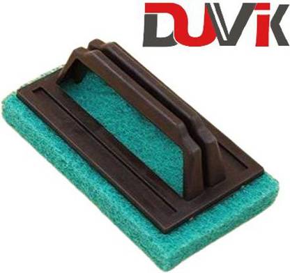 DUVIK Tile Cleaning Multipurpose Scrubber Brush With Handle Scrub Pad (Pack of 1) Scrub Pad