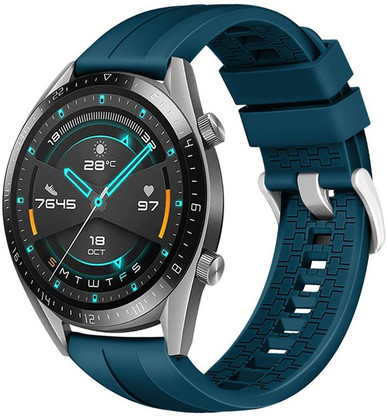 Pratibimb SILICON Lucky Straps Compatible for Amazfit BiPR,Amazfit GTS, Galaxy Watch Active 2,Gear S2 Classic,Samsung Gear Trendy,Vivo Move HR/Vivo  Active 3 SPRort LooPR Smart Wrist 20mm Bands Smart Watch Strap Price in  India -