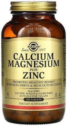 Solgar Calcium Magnesium plus Zinc