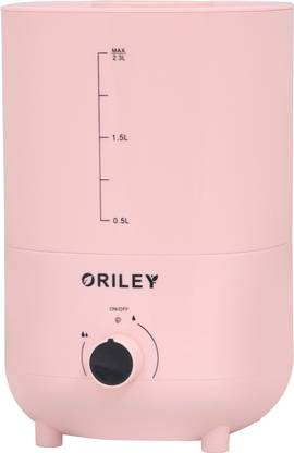 Oriley 2111B Ultrasonic Cool Mist Humidifier Manual Air Purifier for Home Office Adults and Baby Bedroom (2.3L, 18W) Portable Room Air Purifier