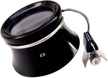 Scorpion Eye Glass Plastic Oxidised For Spectacles No. 2"