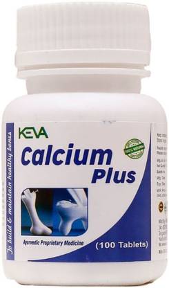 KEVA Calcium Plus 100 Tablets (Pack of 2)