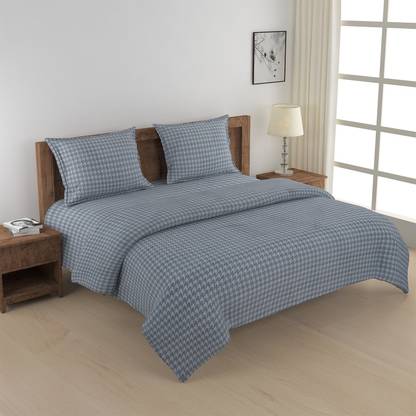 SWAYAM Cotton Double King Sized Bedding Set