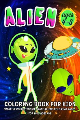 Alien Coloring Book For Kids