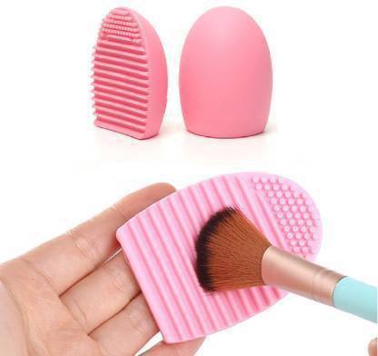 Coverbrown Professional Brush Egg Silicone Makeup Brush Cleaner